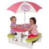 Smoby Hello Kitty Piknik asztal napernyvel 310256