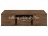 2 ajts 1 fikos polcos TV llvny TV llvny mrete 159 8 x 42 5 x 52 7cm szlessg x magassg x mlysg A kpen lthat Monaco stt platnfa Wenge sznben rendelheted nikkel fny fm fogantykkal 