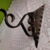 Virgtart Otthon lakberendezs Kasp virgtart vza kors cserp Kovcsoltvas antikolt virgtart Mretei 22 cm magas faltl val tvolsg 20 cm Szem Meska