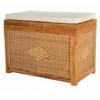 Rattan mz szn fonott hajlda lkvel natr fonat feny vz kivehet moszsk pamut prnahuzat 80x45x55 cm