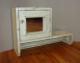 Borotvlkoz szekrny 1920 krli Feny Eredeti fehr festse koptatva vaxolva Mret 36 52 17 cm Shaving cabinet c 1920 pine Original white paint sanded and waxe