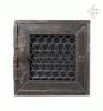 Retr arany fekete 17 x 17 cm fm zsalus szellz rcs befalaz elemmel
