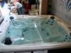 Rustic construma jakuzzi masszzsmedence spa avi