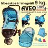 Babakocsi COLETTO AVEO aluminium mzes
