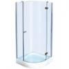 90x90x185cm STYLE ves sarok zuhanykabin 1 nylajtval 6 mm es biztonsgi