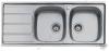 Jobboldali medencs ktmedencs mosogattlca szne inox 0 6 mm lemezvastagsg 2 coll lefoly tartozkok rgztkszlet lefoly s tlfoly mretek szlessg x mlysg 1160 x 500 mm medenck mrete 36