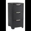CURVER Rattan hats fikos trol 3x14 l stt barna CURVER