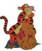 Habszivacs fali dekor Micimack Tigris 33x42 cm