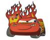 Habszivacs fali dekorci Villm Mcqueen 2