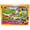 Mgneses habszivacs kirak tbla Jpofa sznes papr fellet habszivacs jtk A 40 x 30 cm mret alaptbln 10 db mgneses trgyat vagy emberfigurt helyezhetsz el A figurkat tetszs szerint trakh