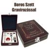Boros Szett Gravrozssal ajndk szerkeszts
