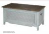 Shabby chic rusztikus pad lda trolval