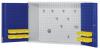 Lemezes rendszer fgg szekrny htfal perforlt lemez ajt bels oldal hastkolt lemez Sz x M x M 920x335x620 mm 848556