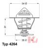 Wahler TERMOSZTT VW GOLF III Wahler