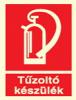 Tzolt kszlk piktogram porolt piktogram utnvilgts matrica vagy tbla mret 150x200 mm Kdszm TT010 ramsznet esetn is messzirl jl lthat mdon tjkoztat a kszenltb