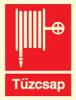Tzcsap s szerelvnyei piktogram utnvilgts tbla mret 150x200 mm Kdszm TT010 ramsznet esetn is messzirl jl lthat mdon tjkoztat a kszenltben tartott tzolt kszlk