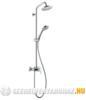 Hansgrohe Croma 100 Showerpipe zuhanyszett egykaros csapteleppel