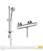 Hansgrohe Croma 100 zuhanyszett termosztttal Croma 100 Multi Ecostat E Combi 0 65 m DN15 krm