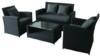 Venice polyrattan mrattan kerti lgarnitra 4 szemlyes