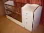 Timba 70x120 maxi kombi csoki vanilia fikos pelenkzs kisgy