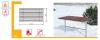 683 KUPAS Piknikasztal horganyzott m 1600x900x740mm Cikkszm 683 MVH 92 003 003 5 0155291