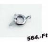 925 s ezst rugskapocs kicsi 2 db 925 sterling silver trigger clasps small 2 pieces Alap alkatrsz drt