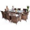 17 rszes polyrattan garnitra