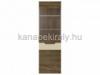 1 ajts polcos vitrin a vitrin ajtk mgtt veg polcokkal A led vilgtssal az vegpolcok lt tudod megvilgtani Vitrin mrete 60 4 x 196 x 41 5cm szlessg x magassg x mlysg A kpen lthat Mo
