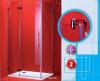 Hopa Pilas 80x120x195 tglalap alak zuhanykabin krm keret vztiszta veg