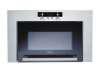 Whirlpool AMW 410 IX Inox Felsszekrnybe pthet mikrohullm st