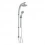 Sarokba is rakhat trpusi zuhany 220 mm fix zuhany 5 funkcis zuhanyfej es masszzs vegyes knny kd alumnium panel szatn