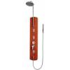 Zuhanypanel teak fa falskra szerelhet 3 masszzsfvkval D9040