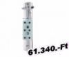 ROLTECHNIK EASY Roltechnik Easy Glanz 1400x280mm masszzs zuhanypanel