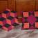 Patchwork prna Vasarely stlusban