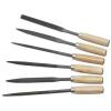 Kulcsreszel kszlet 6 rszes Lers 6 darab kulcs reszel fa nyllel Vgathossz 85 mm nyl O 14 mm lapos kerek flkrves hromszg ngyszg Jellemzk Vgathossz 85 mm Nyl O 14 mm Lapos kerek flkr