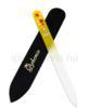 Bohemia Interactive Crystal Swarovski Middle Nail File with Elements krmreszel Yellow Middle Coloured Nail File with Swarovski Elements 1 1 x 0 2 x 14 cm