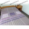 Steppelt pamut gytakar 140x220 cm lila szrke