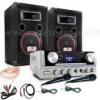 Karaoke hangfal erst mikrofon szett DJ Easy