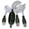 Bespeco USB midi kbel in out