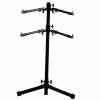 Bespeco Fekete szn Professzionlis llthat llvny 2 szintetiztorhoz Magassg 120cm Kar fesztv 70cm Kar hossz 36cm Maximum 33cm mlysg hangszer helyezhet r Sly 8 8kg Teherbrs 32kg