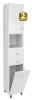 Hopa Olsen Spa K 30 D magas frdszobai szekrny 12731