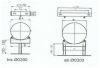 Tricox Fali s mennyezeti rgzt bilincs llthat fali eltartssal FE 50 150mm 200mm