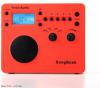 Tivoli Audio SongBook Hordozhat idjrsll audio lejtsz s AM FM digitlis rdi Piros