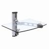 SUNNE DVD2 DVD fali konzol edzett vegpolccal 420x300m 200mm magassg llts max 10kg