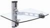 SUNNE DVD2 DVD fali konzol edzett vegpolccal 420x300m 200mm magassg