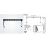SUNNE TV fali konzol 42 70 42 70 LED fix univerzlis faltvolsg 14 5mm max VESA800x800mm max 50kg