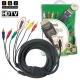 Video kbel RGB S Video kbel RCA kbelek Optical Audio port optikai kbel a digitlis hangzshoz Hossz 2 mter Szin szrke RENDELS ALATT