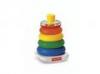 A Sznes gyurupiramis Fisher Price lersa Egy klasszikus fejleszto jtk j formban A gyuruk nmagukban is rdekesek egy babnak de sszeraksuk mg nagyobb rmt okoz A gyuruk akr rgkaknt is h