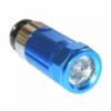 1 LED es lmpa lland vagy vszhelyzeti vilgtsra 2 jratlthet 12V os szivargyjt csatllakozrl aut kisbusz yacht stb 3 Alumnium tvzet rozsdamentes hz 4 Vilgts Super fnyes 0 5 watt