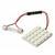 SV85 3 6W 240LM 6500K 20x5050 fehr LED aut Door License Plate Dome Reading lmpa 12V